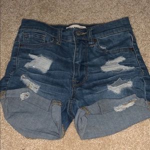 Denim blue PacSun shorts